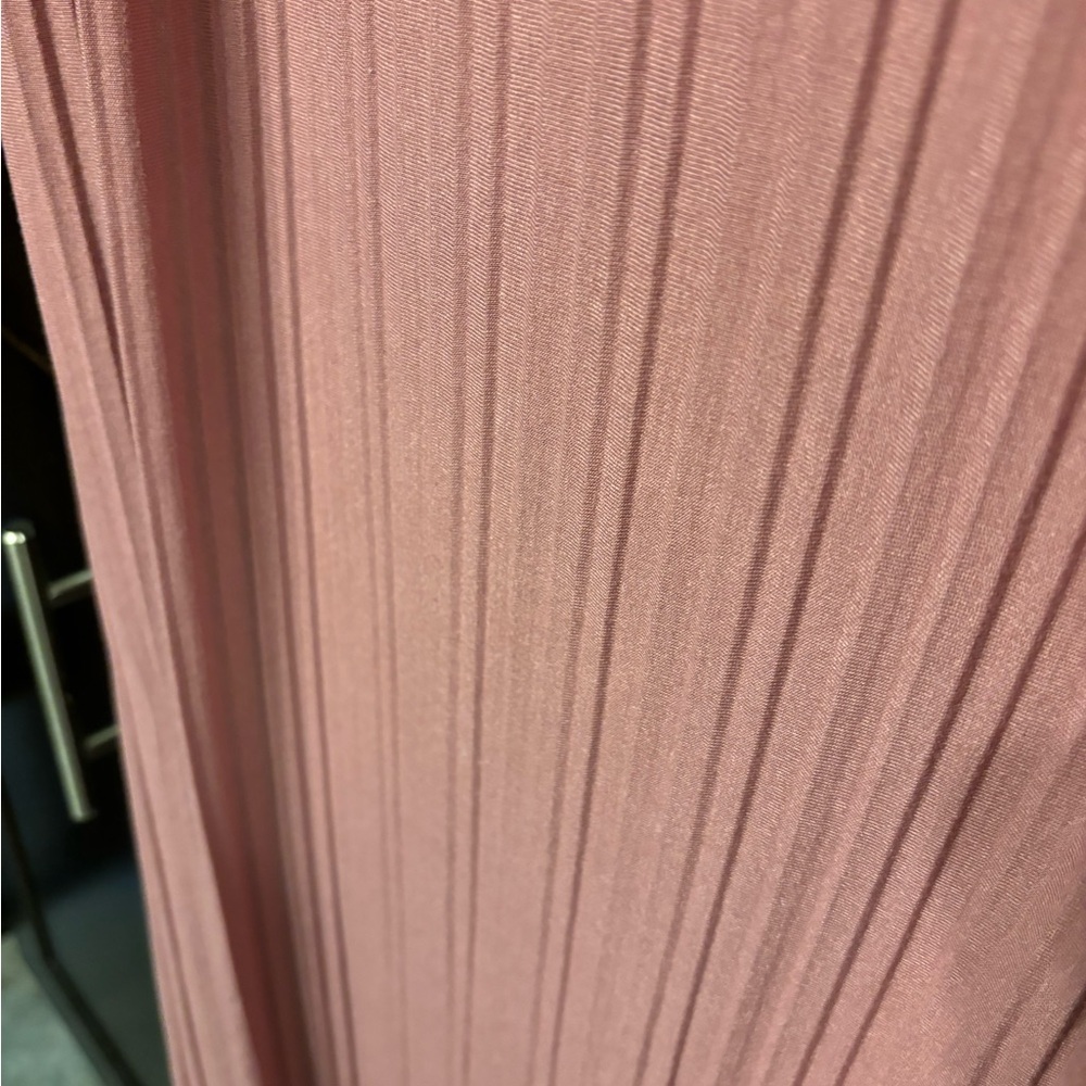 Dusty pink tank midi dress - Picture 5 of 6